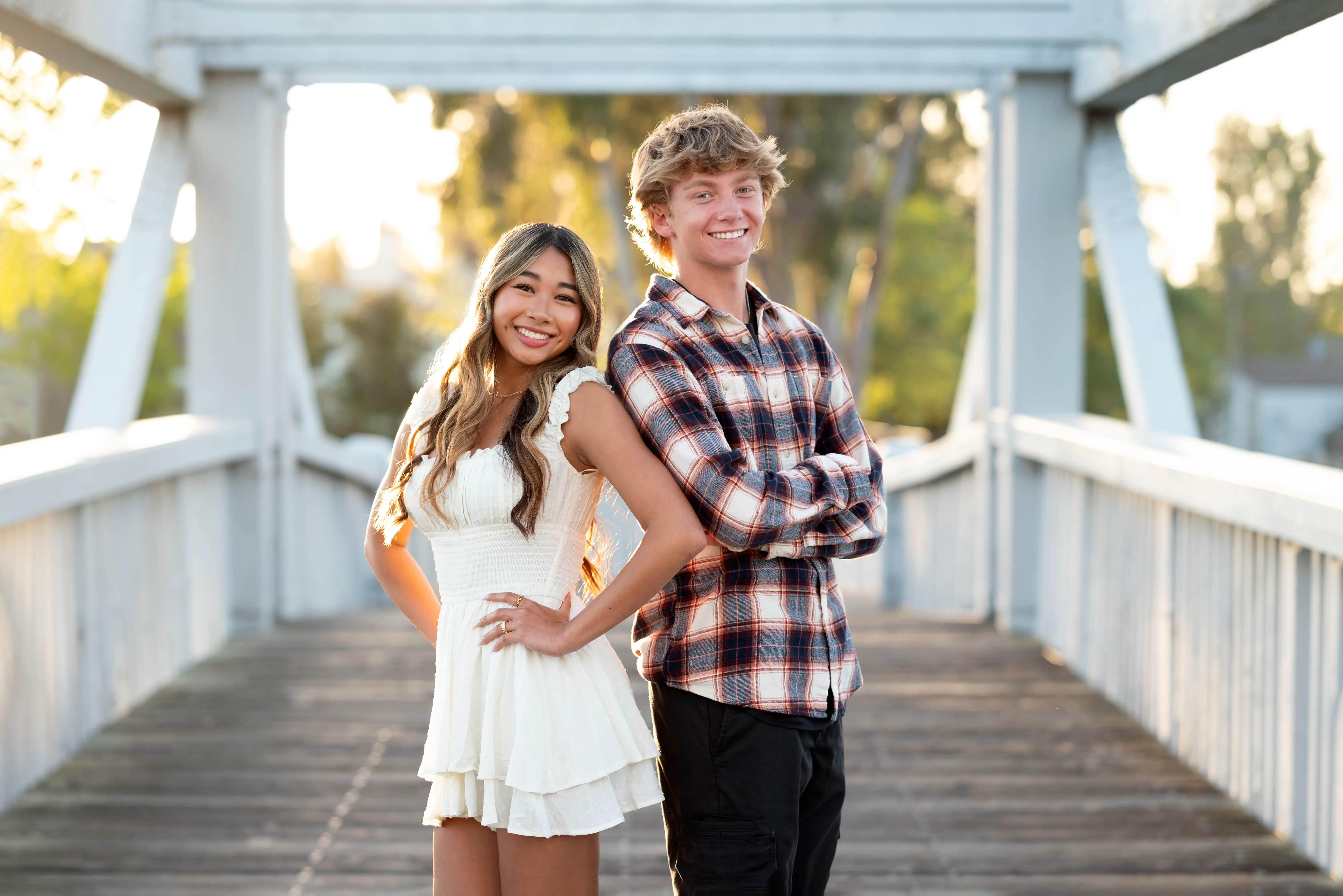 Smiling patients showing confident smiles